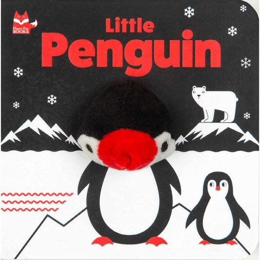 Paradise Clay FCP090 Little Penguin Finger Puppet - Board Book