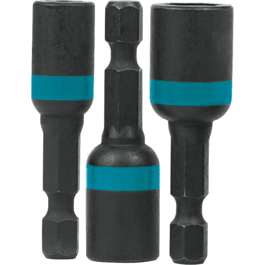 Makita A-97265 ImpactX, 3 Pc. 1‘3/4³ Magnetic Nut Driver Set