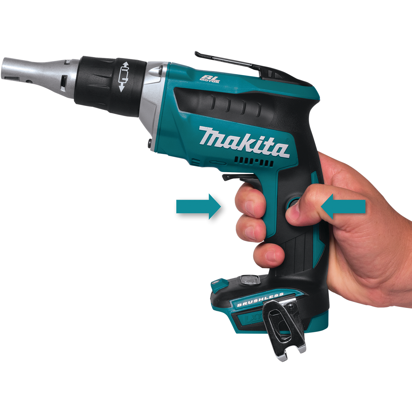 Makita XT255TX2 18V LXT® Lithium‘Ion Cordless 2‘Pc. Combo Kit with Collated Autofeed Screwdriver Magazine (5.0Ah)