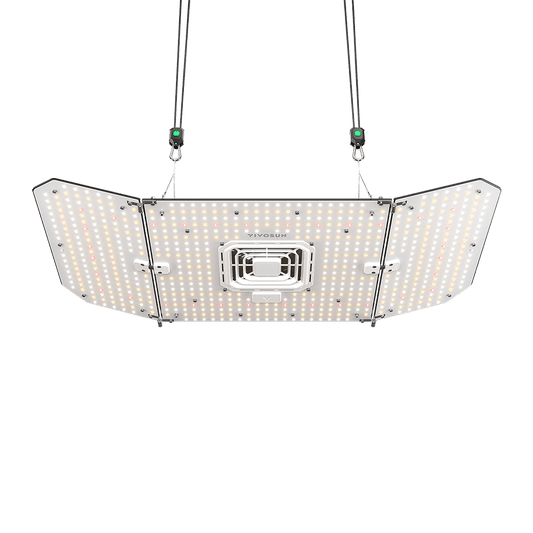 Vivosun AeroLight Wing AW200SE Full Spectrum LED Grow Light 200W, with Integrated Circulation Fan, Compatible with APP, 4 x 2 Ft. Coverage