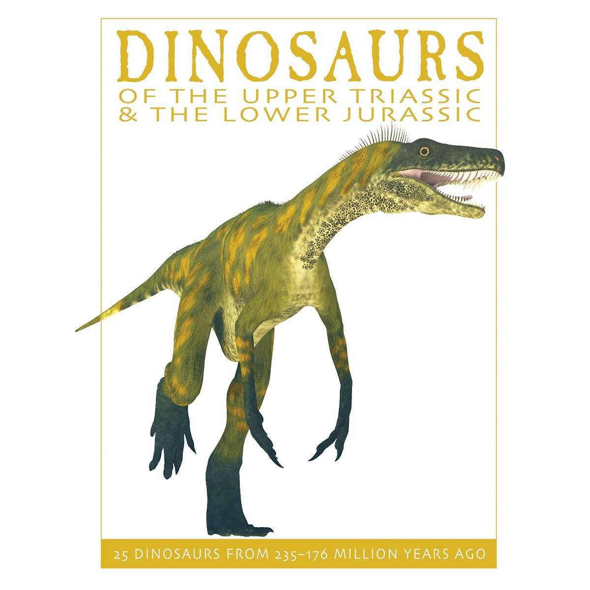 Paradise Clay FFB147 Dinosaurs of the Upper Triassic and the Lower Jurassic: 25 Dinosaurs from 235--176 Million Years Ago - Book