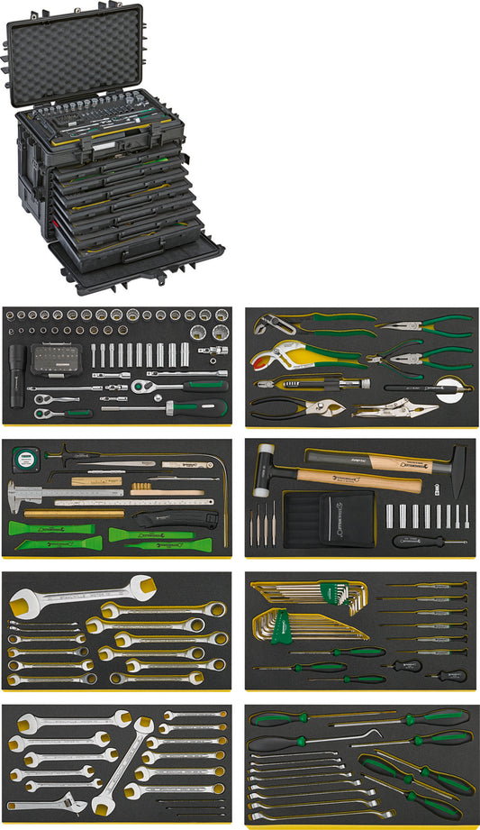 Stahlwille 98814915 13221 WT/TS Aog-Kit For Aircraft In Tool Trolley No. 13217