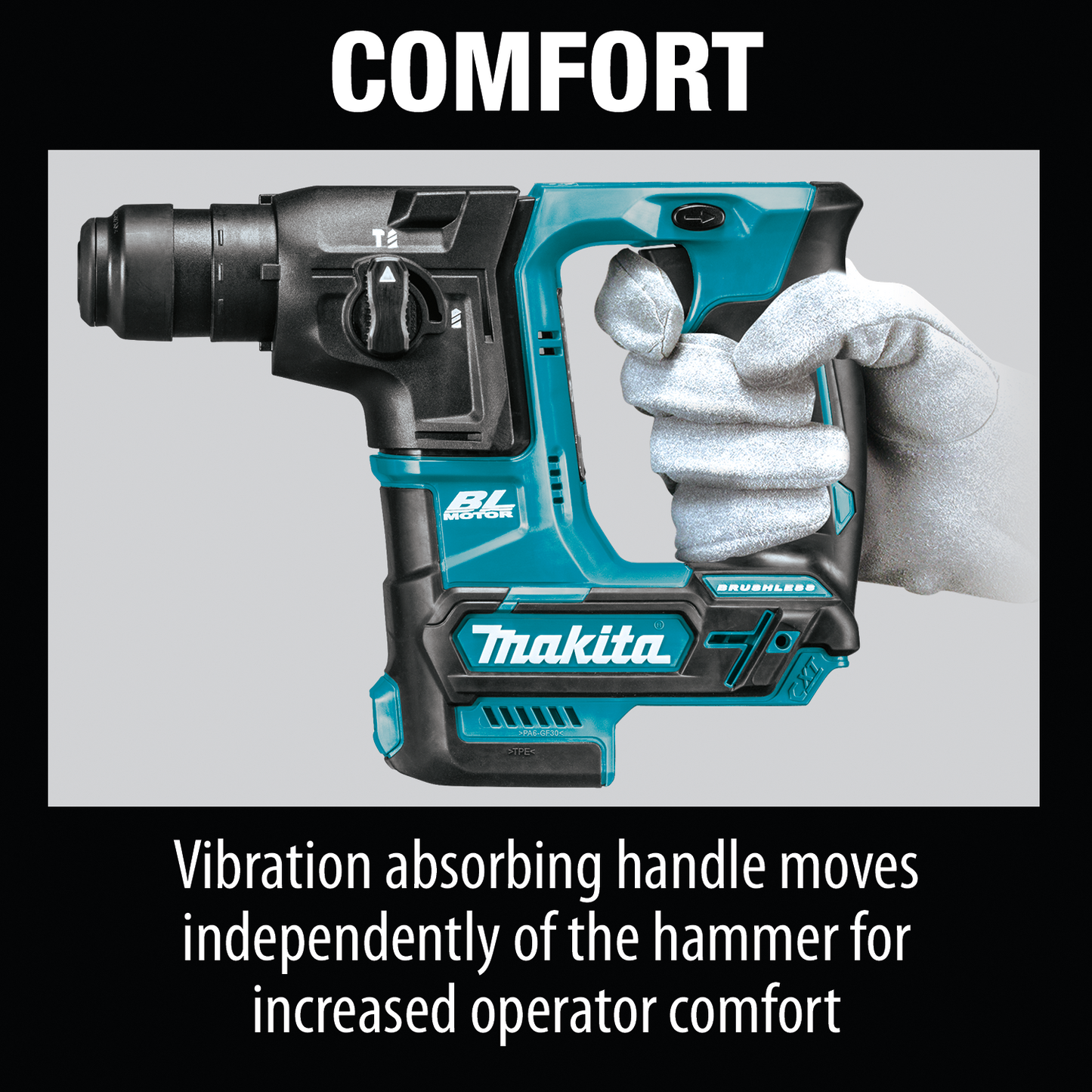 Makita RH01Z 12V Max Cxt® Lithiumion Brushless Cordless 5/8" Rotary Hammer, Accepts Sdsplus Bits, Tool Only