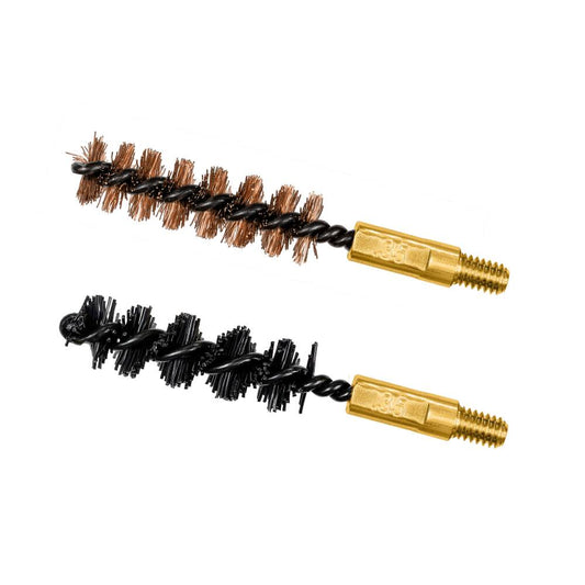 Otis FG-335-NB .35 Cal Bore Brush 2 Pack (1 Nylon/1 Bronze)