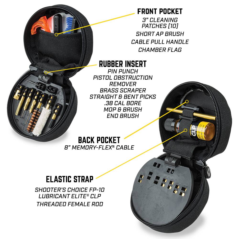 Otis FG-645-9 9Mm - Pistol Cleaning Kit