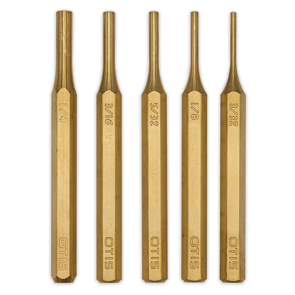 Otis FG-935 Pro+ 5 Piece Brass Punch Set