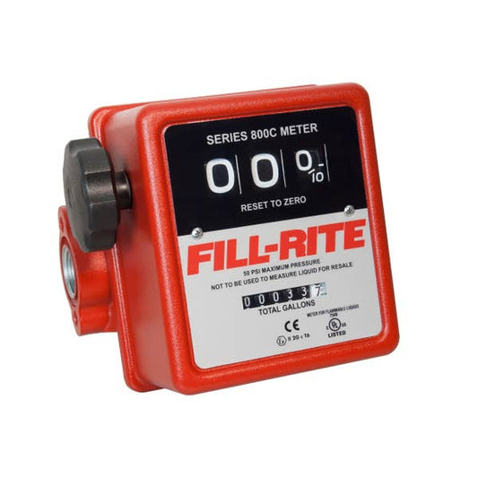 FILL-RITE 807C-1 1" In-Line Flow Meter20Gpm Serie