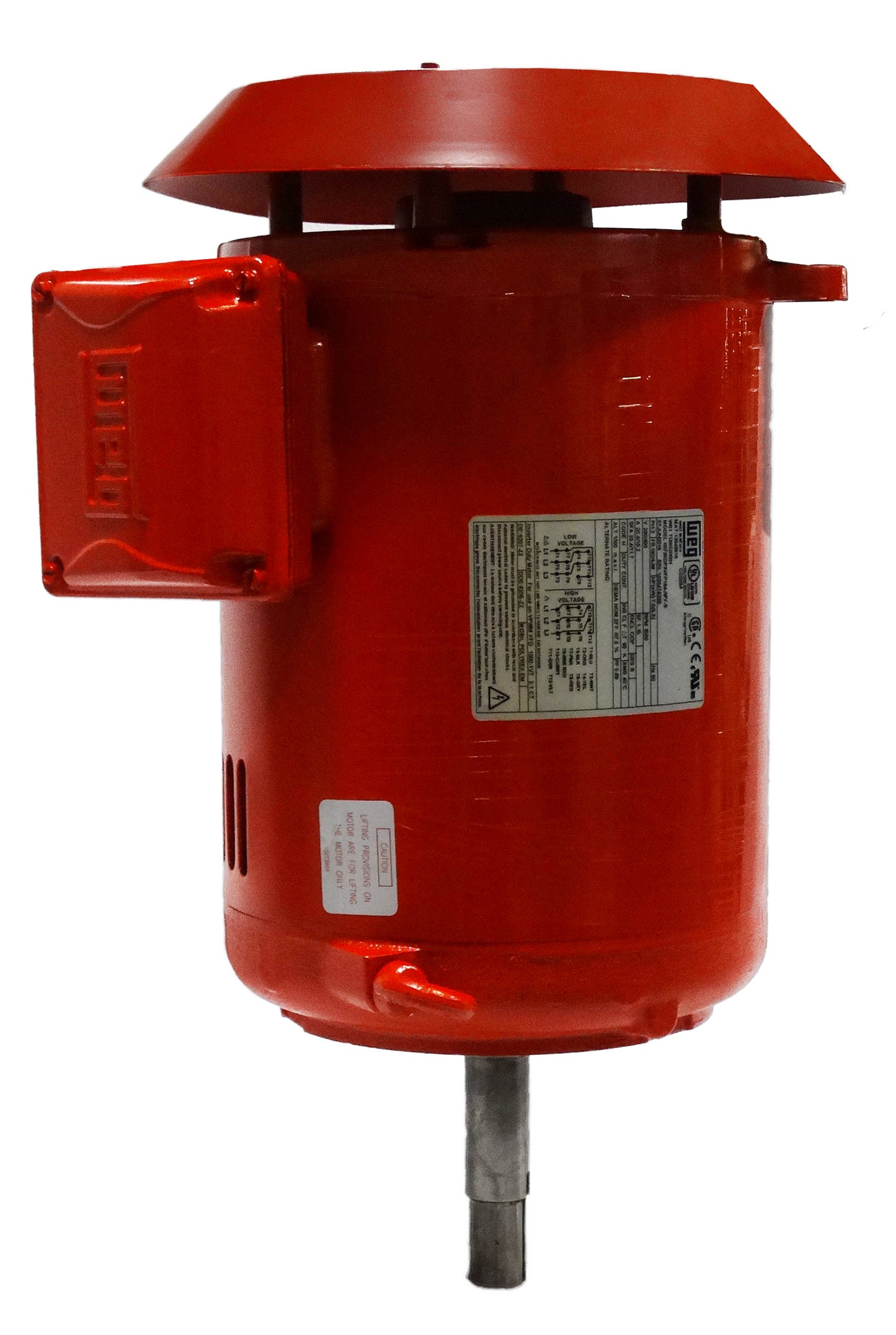 WEG 00736OP3HFP184JMV-S 7.5HP,3600RPM,182/4JM Frame,FIRE-PUMP-JMV-ODP (1 EA)