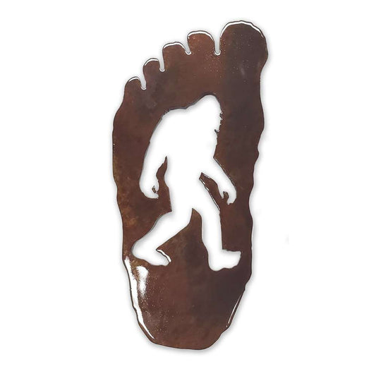 Paradise Clay PAR081 Bigfoot Footprint Magnet - Bigfoot Gift