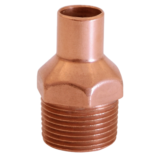 Legend Valves 450-808 2" x 2-1/8" Wrot Copper Fitting x MNPT Adapter