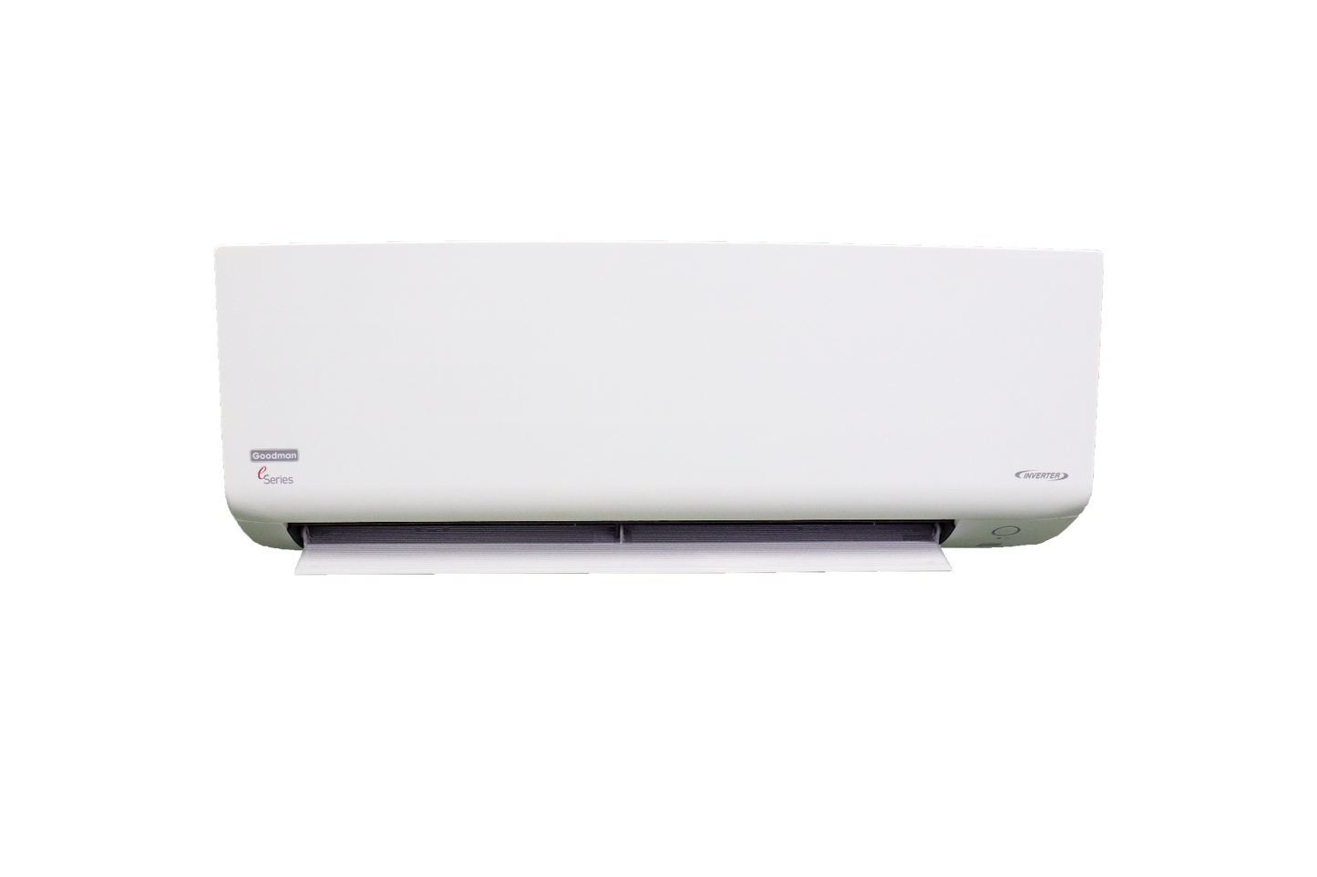 Goodman E-Series 9,000 BTU 18 SEER2 Ductless Mini Split Inverter Air Conditioner Heat Pump System (230v)