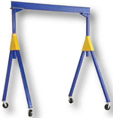 Vestil FHSN-10-10 Fixed Ht. Stl Gantry Crane, 10K, 10Ft Kd