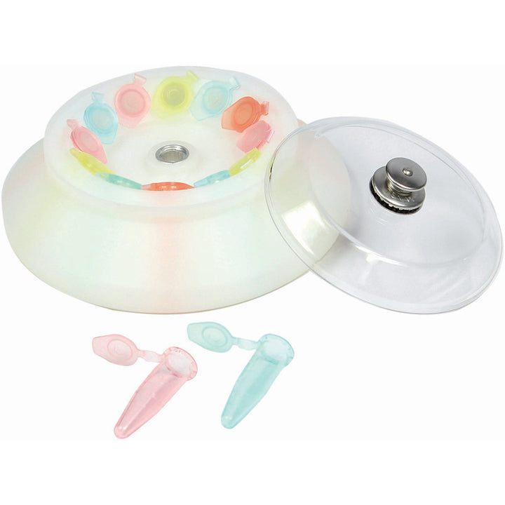 Globe Scientific GCM-24-AD2 Rotor Cavity Sleeves for use with GCM-24 Series Micro Centrifuges converts the rotor cavity for use with 0.2mL Microcentrifuge Tubes 24 Each