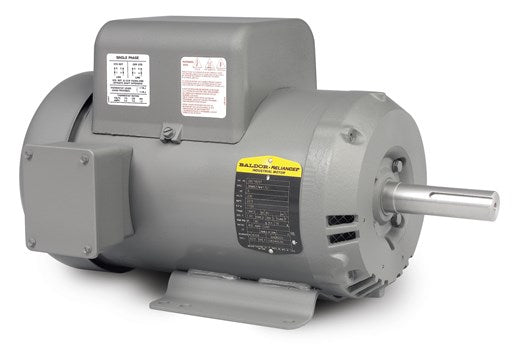 Baldor GDL1605T 5HP, 1725RPM, 1PH, 60HZ, 184TZ, 3646LC, ODTF, F