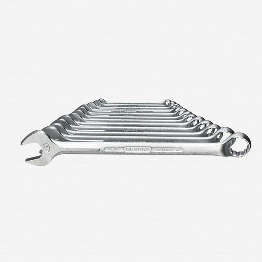Gedore 6012840 1 B-0112 Combination spanner set 12 pcs 6-19 mm
