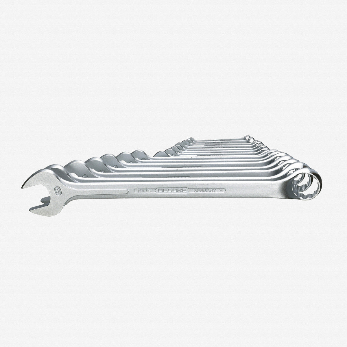 Gedore 6000160 1 B-0115 Combination spanner set 15 pcs 6-32 mm