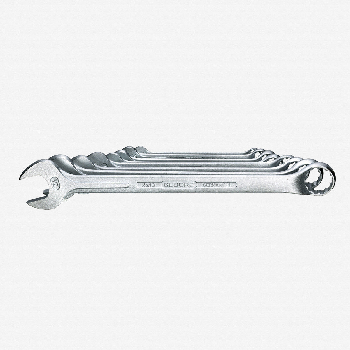 Gedore 6011870 1 B-08 Combination spanner set 8 pcs 10-24 mm