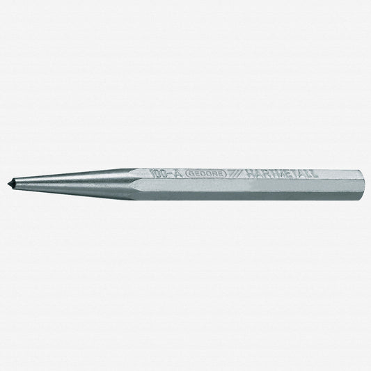 Gedore 1568396 100 A-12 Center Punch with Carbide Tip, 130x12x4 mm
