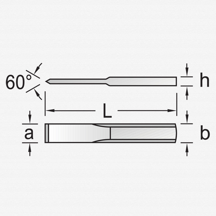 Gedore 8723500 103-60 Brick cutting chisel 60 mm