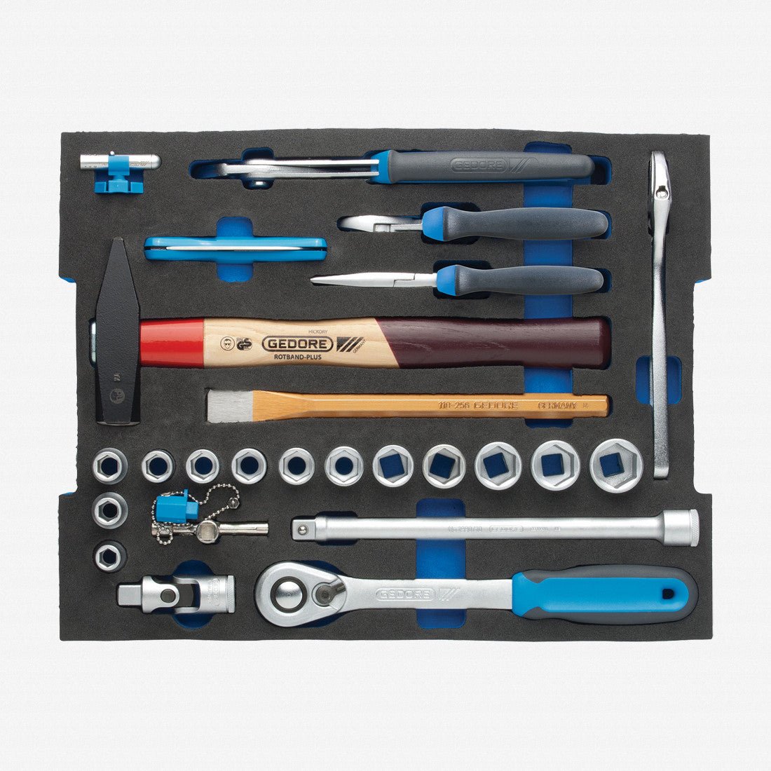 Gedore 2658194 1100-01 GEDORE-Sortimo L-BOXX 136 with assortment Mechanic, 58-pc