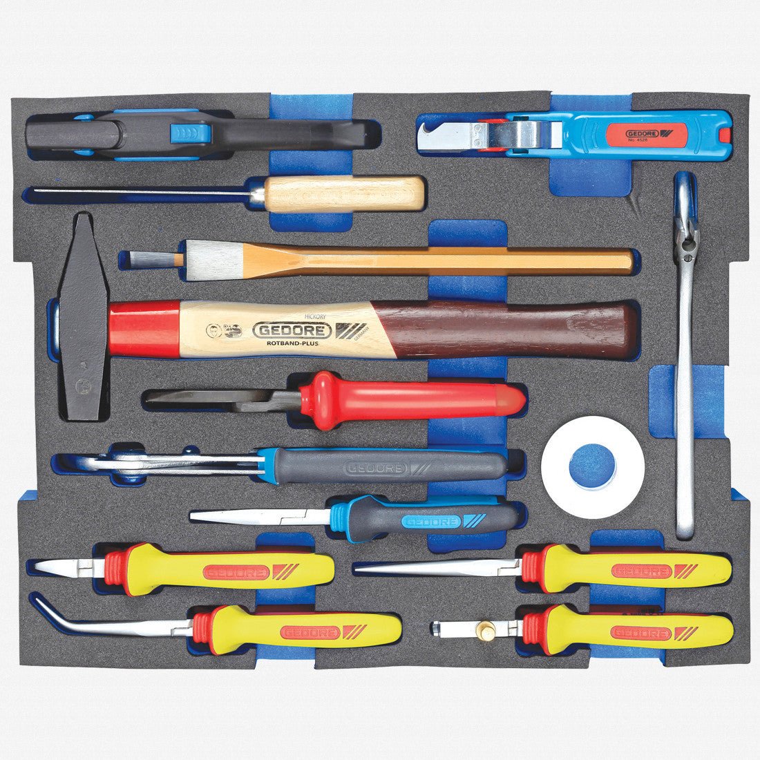 Gedore 2658208 1100-02 GEDORE-Sortimo L-BOXX 136 with assortment Electrician, 36-pc