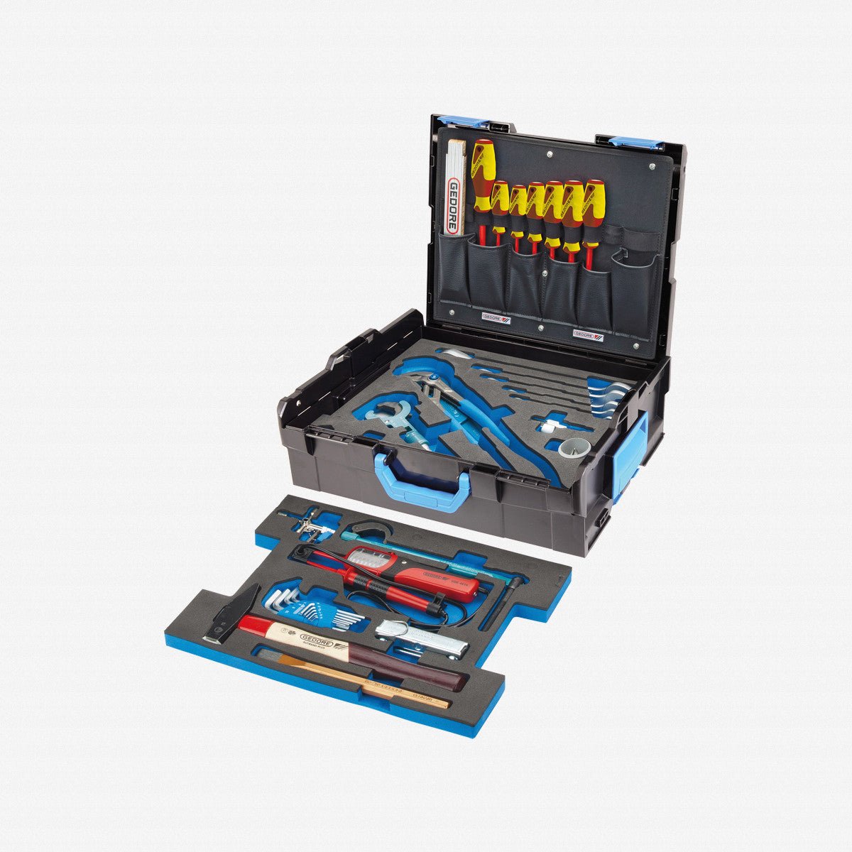 Gedore 2658216 1100-03 GEDORE-Sortimo L-BOXX 136 with assortment Installation, 44-pc