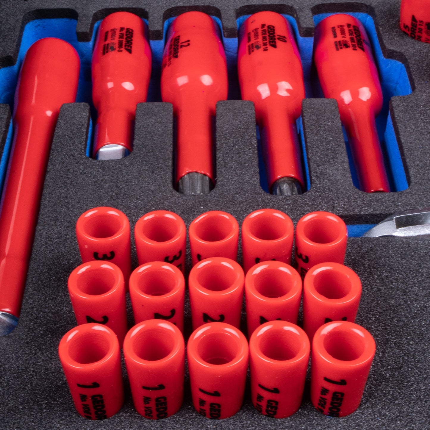 Gedore 2979063 1100-1094 VDE 53 Pc Tool Assortment - Hybrid
