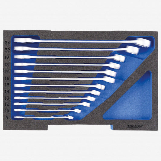 Gedore 2835908 1100 CT1-7 Metric Combination Wrench set, in 1/2 L-BOXX 136 Module