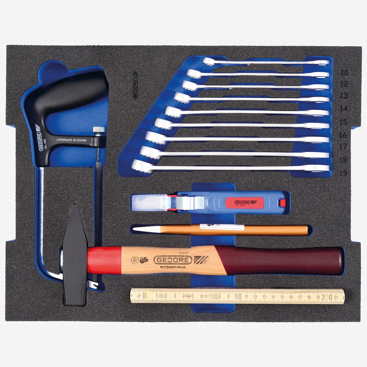 Gedore 2835967 1100 CT2-BASIC Tool assortment STARTER in 2/2 L-BOXX 136 Module