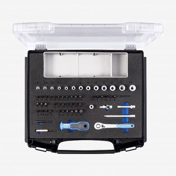 Gedore 2836165 1101 CT-D 20 Socket set 1/4", in i-BOXX 72