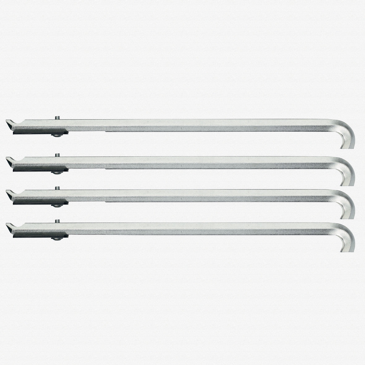 Gedore 8012080 1.29/30 Pulling legs, set of 4 pieces 185 mm