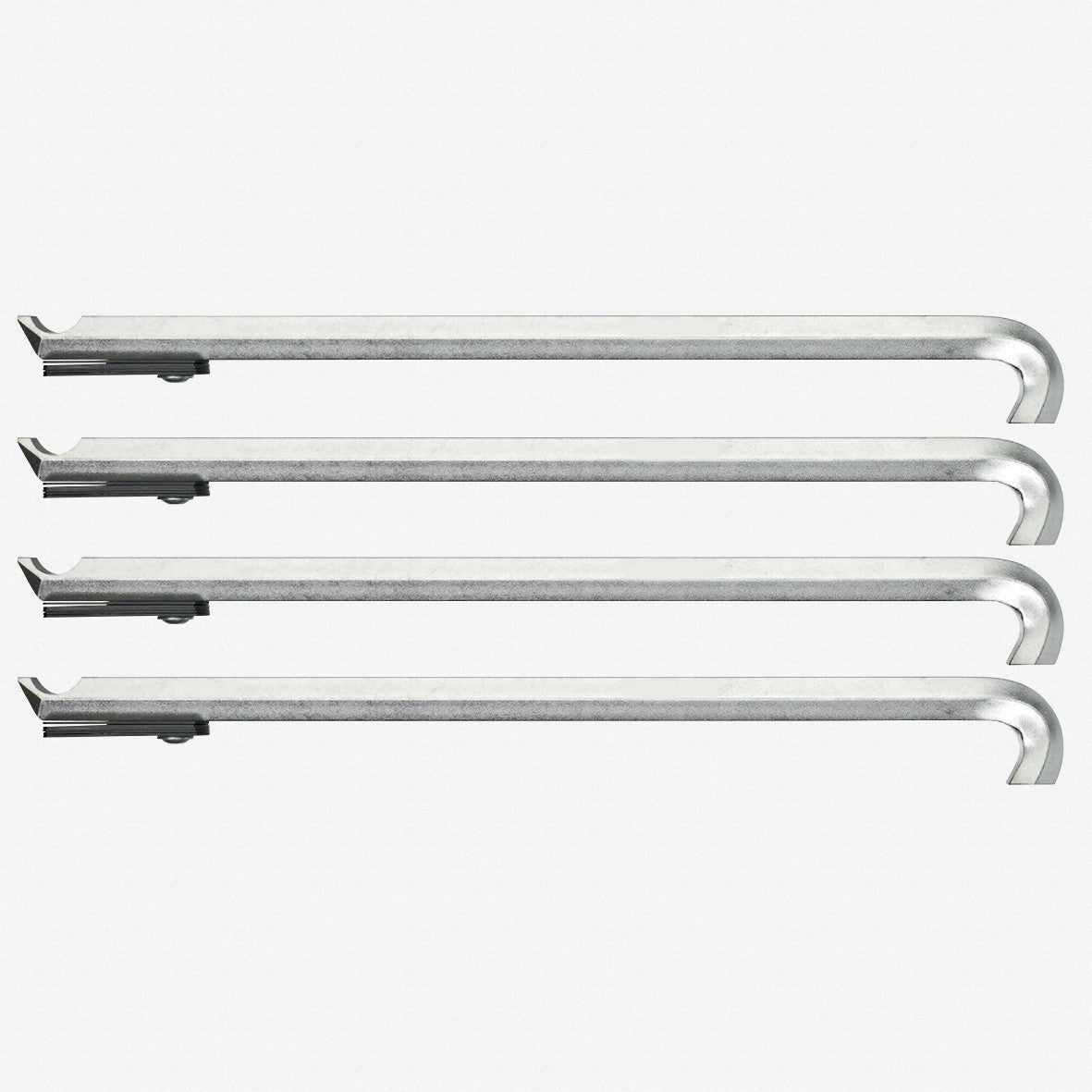Gedore 8012160 1.29/35 Pulling legs, set of 4 pieces 187 mm