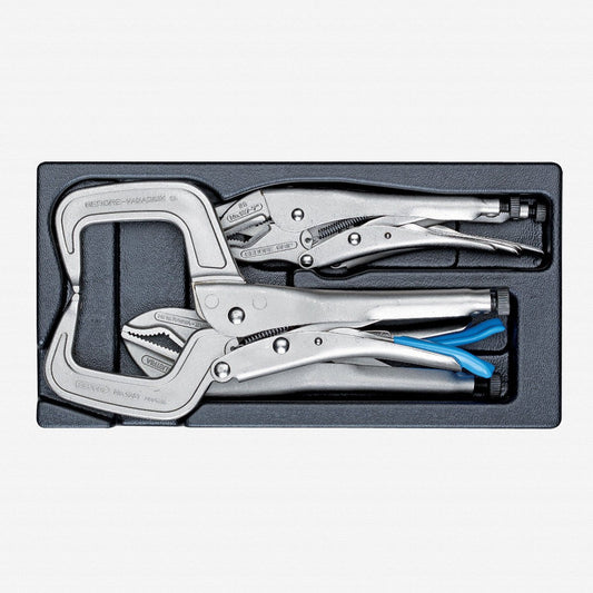 Gedore 2188198 1500 ES-137 Grip Wrench Set in 1/3 ES Tool Module, 4 Pieces