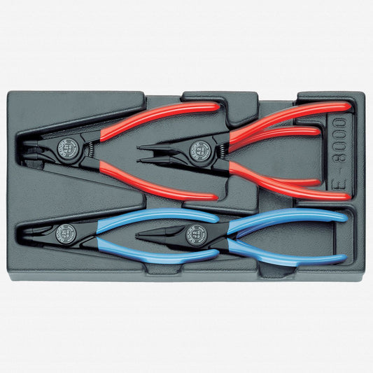 Gedore 1402196 1500 ES-8000 Circlip Pliers Set in 1/3 ES Tool Module, 6 Pieces