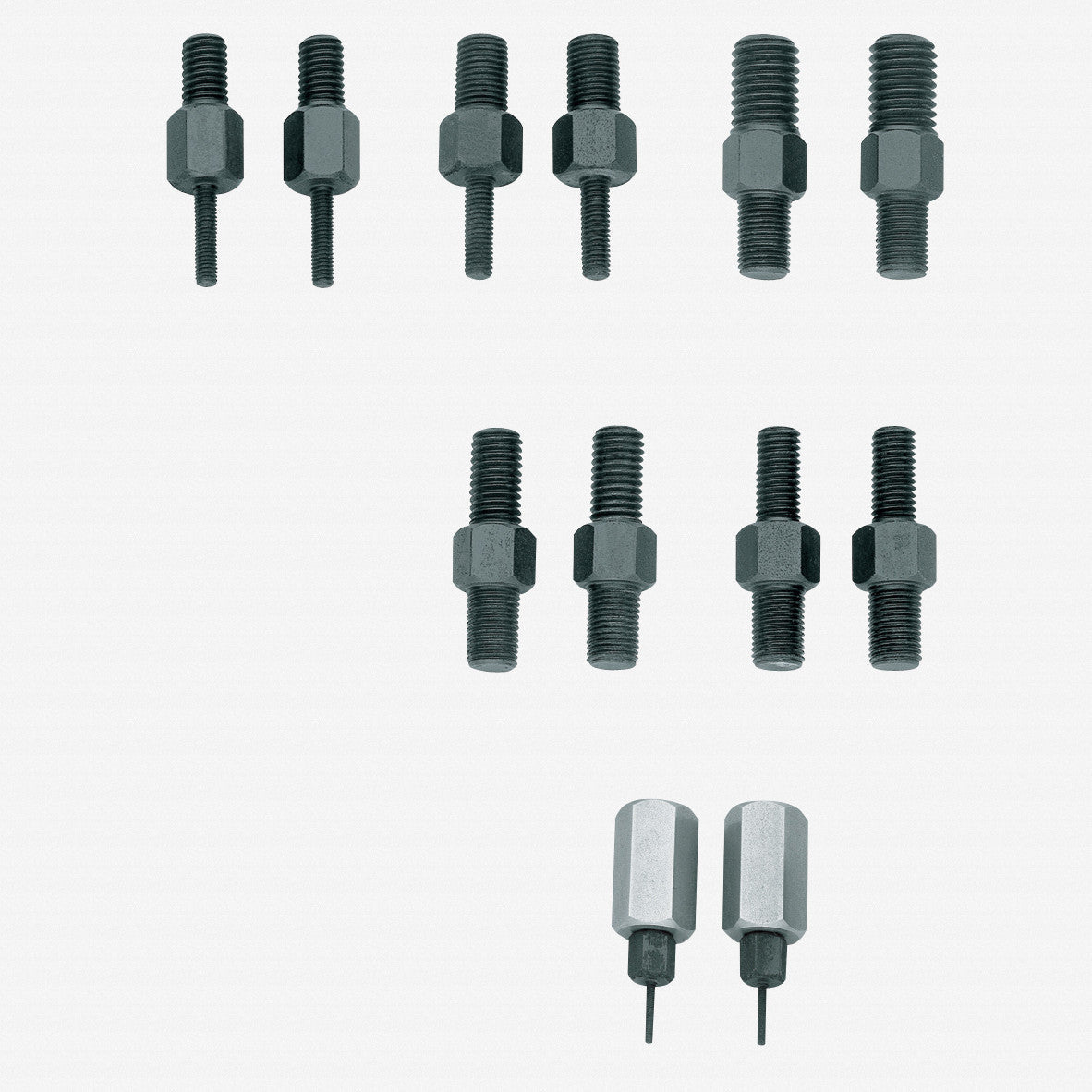 Gedore 1120735 1.81/10 Thread insert for 1-hole and 2-hole uses, 2 each, M10