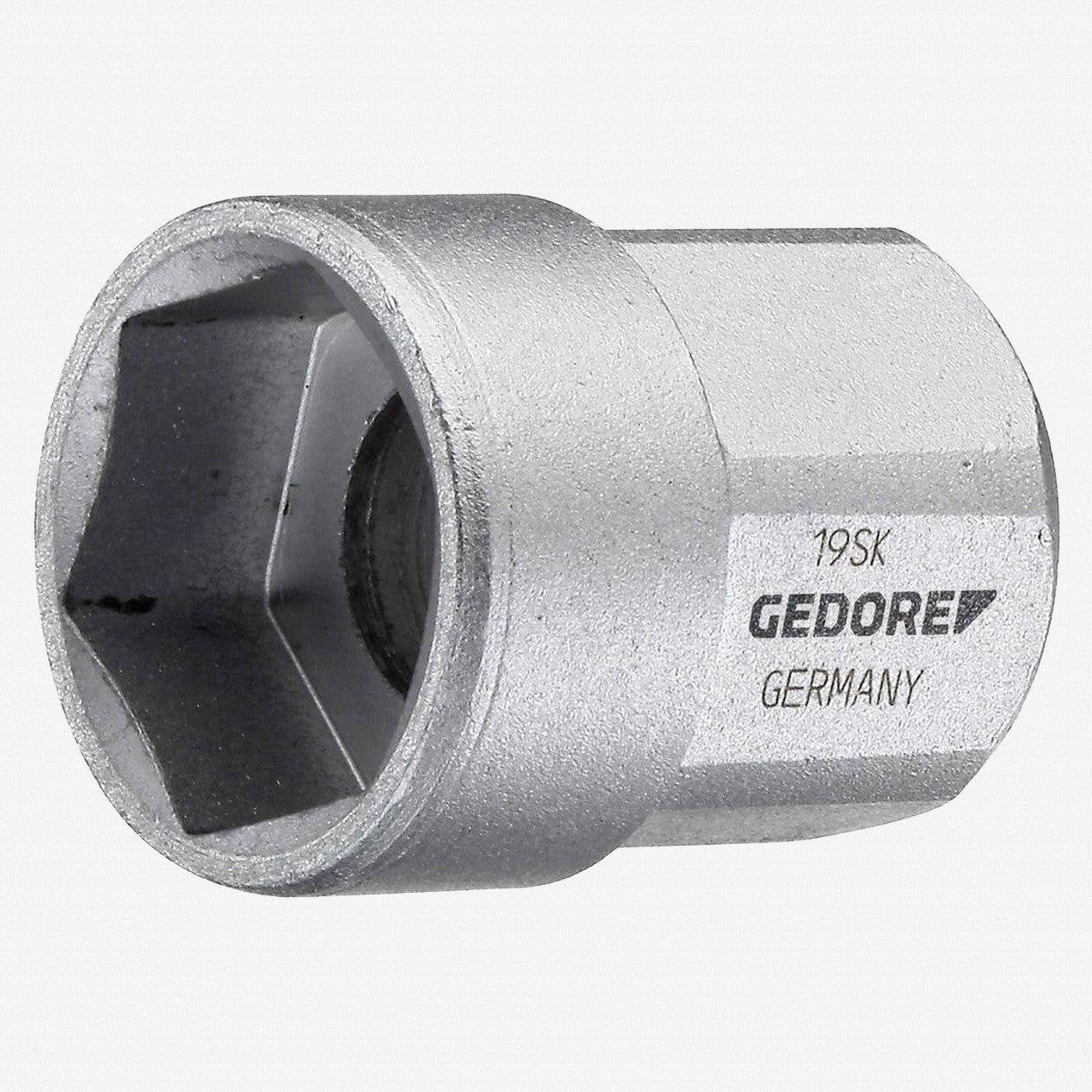 Gedore 2521555 19 SK Hex Drive Socket, Short 12 mm