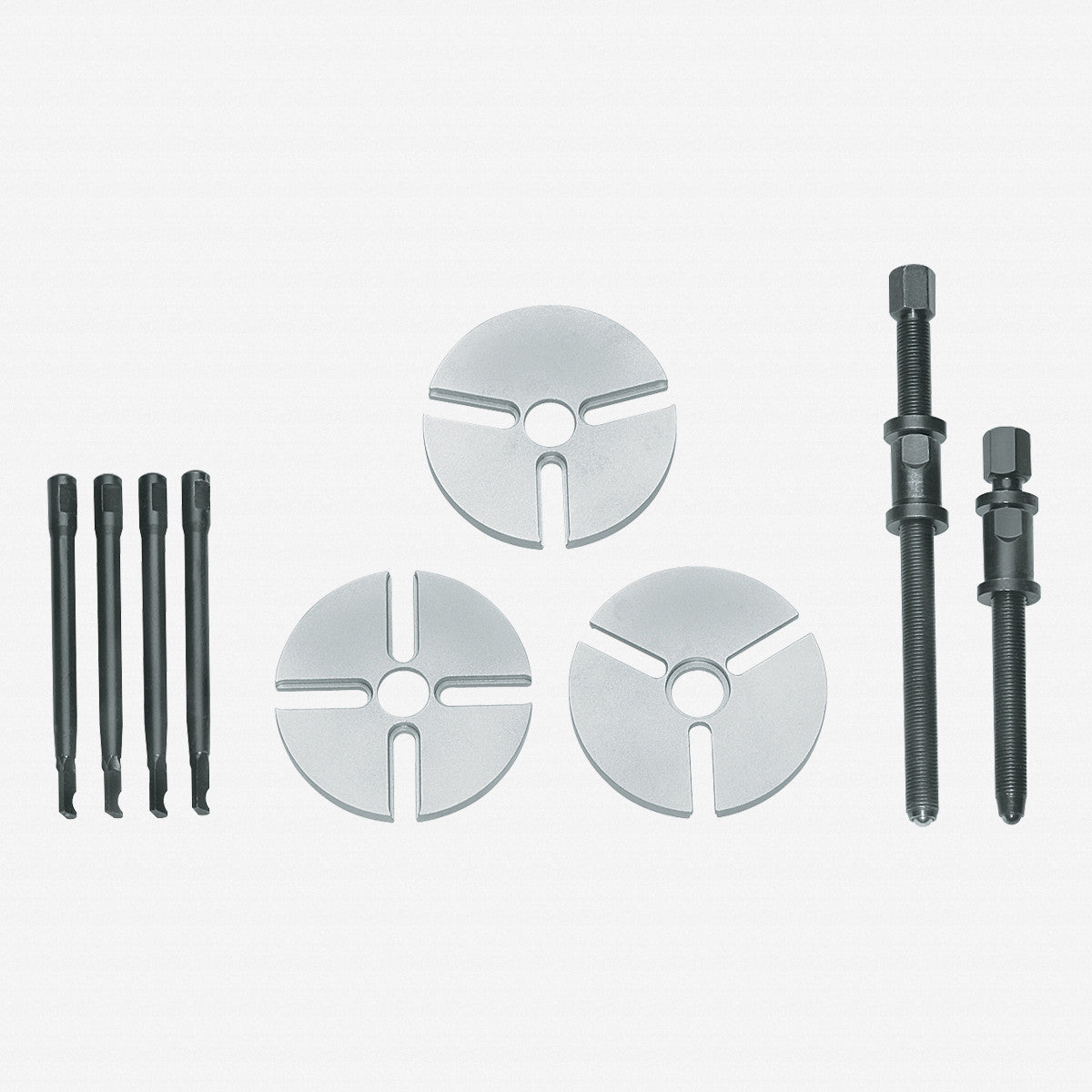 Gedore 1553550 1.92/12 Patented ball bearing set of pullers PLUS