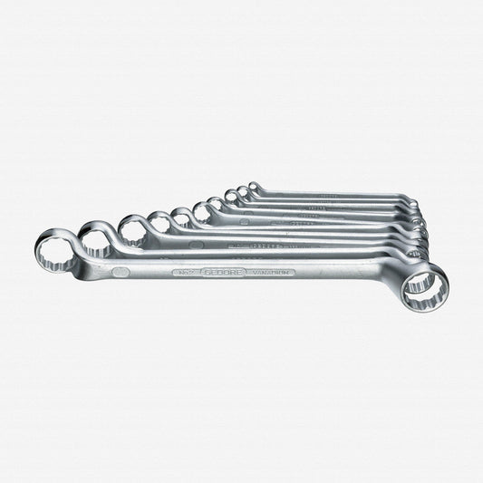 Gedore 6030740 2-10 Double ended ring spanner set 10 pcs 6-27 mm