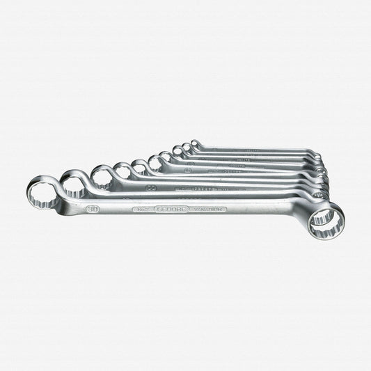 Gedore 6031120 2-100 Double ended ring spanner set 10 pcs 6-32 mm