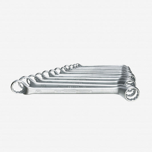 Gedore 6031040 2-120 Double ended ring spanner set 12 pcs 6-32 mm