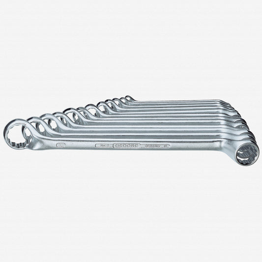 Gedore 6031390 2-122 ISO Double ended ring spanner set 12 pcs 6-34 mm