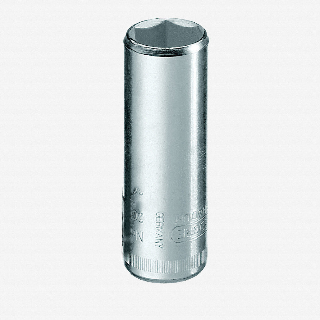 Gedore 6192800 20 L 3/16AF Socket 1/4", long 3/16"
