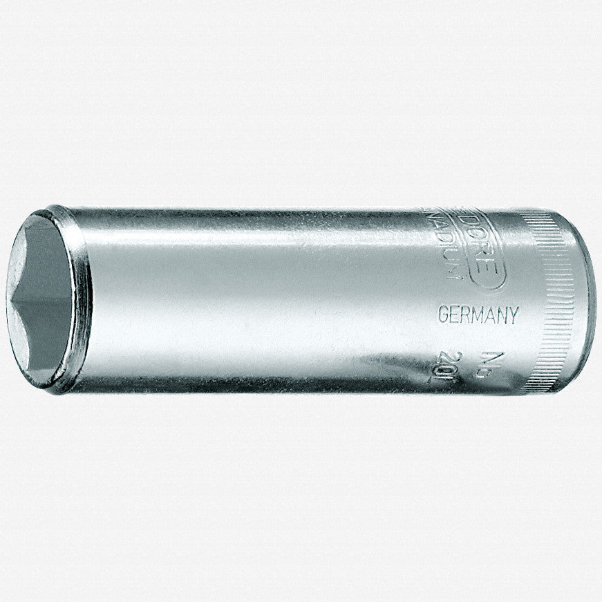 Gedore 6191400 20 L 4 Socket 1/4", long 4 mm