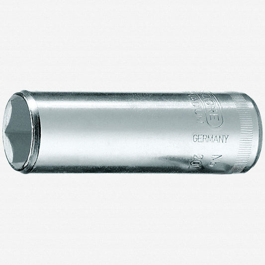 Gedore 6191400 20 L 4 Socket 1/4", long 4 mm