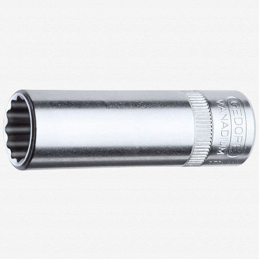 Gedore 6191910 20 L 7 Socket 1/4", long 7 mm