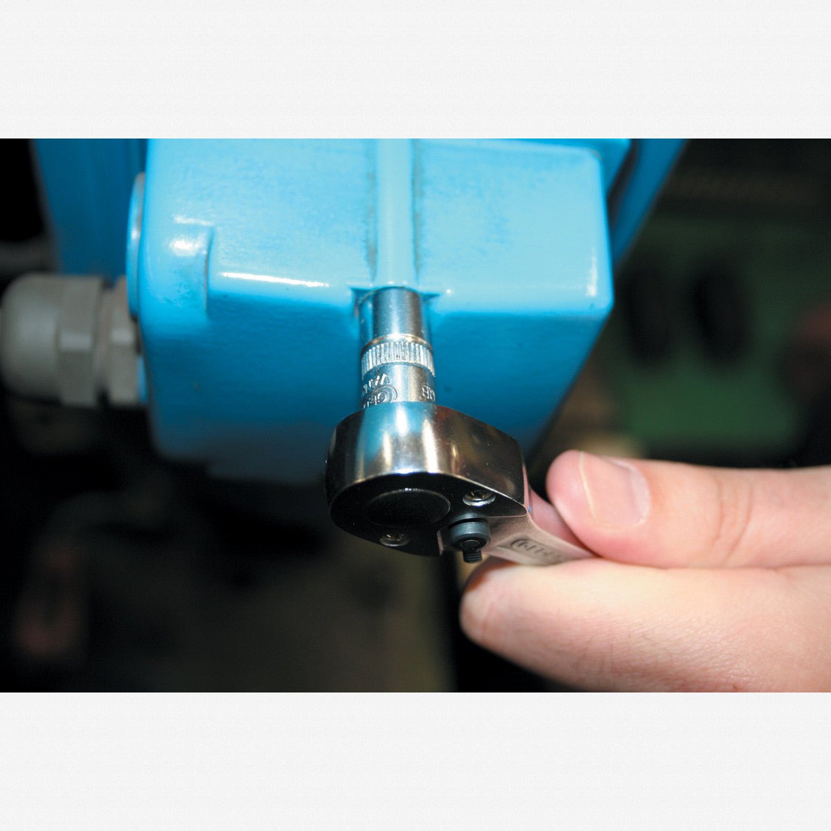 Gedore 6180470 2093 U-10 Reversible ratchet 1/4" 127 mm
