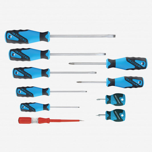 Gedore 1482343 2150-2160 PH-010 3C-Screwdriver set 10 pcs IS 3-8 PH 1-2