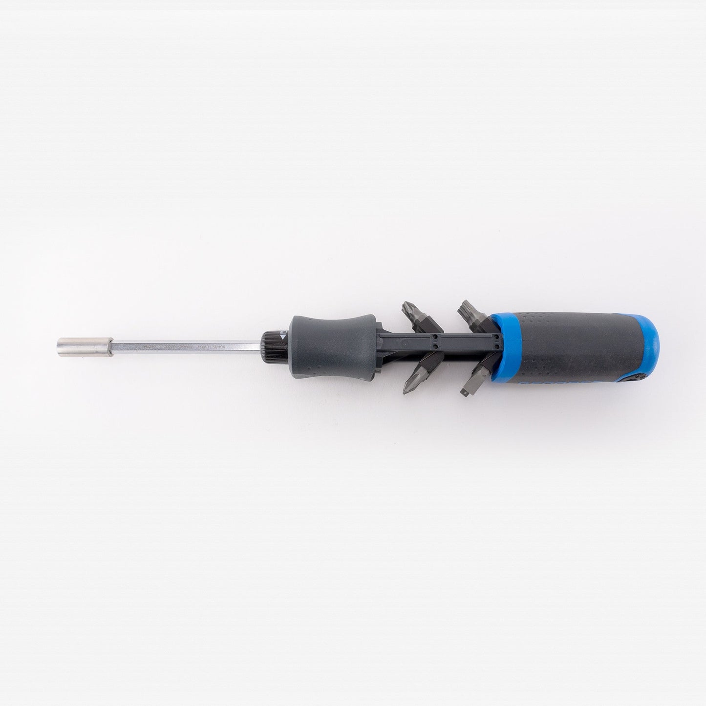 Gedore 3031691 2169 SilentGEAR Ratcheting Screwdriver with Magazine Handle, 1/4" Bit Holder