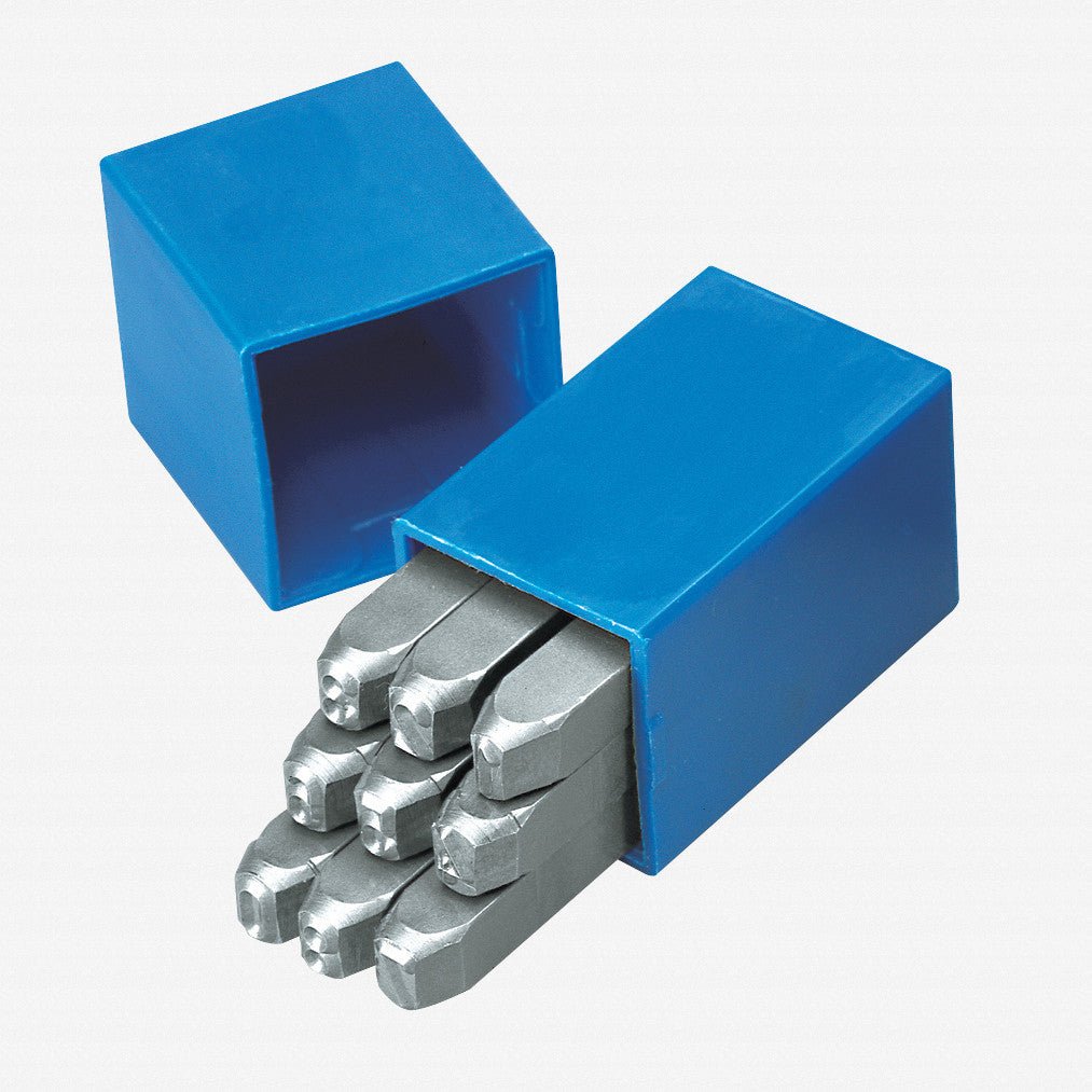 Gedore 8605140 2200-6 Number punch set 9 pieces