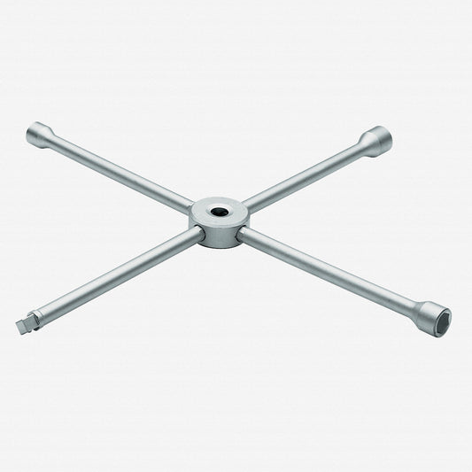 Gedore 6227880 28 PRV Universal 4-way wheel wrench 17x19x21x1/2", 550x550 mm